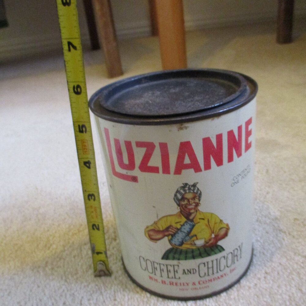 FINAL SALE! Vtg Luzianne Coffee Tin/Can RARE!!